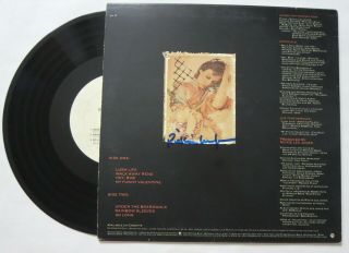 Rickie Lee Jones Signed Girl At Her Volcano 10 " Record Vinyl Jsa Autographed