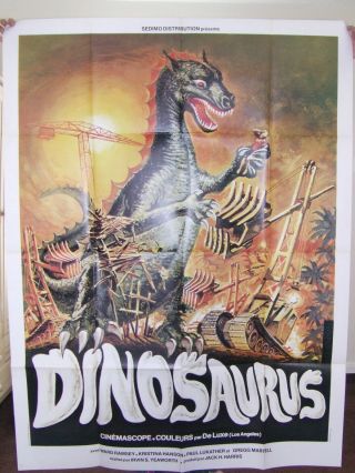 Dinosaurus French Poster Not Quad - Marcel Delgado Willis King Kong O 