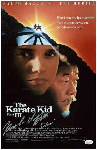 Thomas Ian Griffith Autograph Signed 11x17 Photo - Karate Kid 3 (jsa)