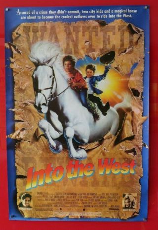 Into The West 1992 Cinema Movie Us 1 Sheet Rolled Poster Gabriel Byrne