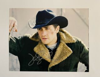 Brokeback Mountain 8x10 Autographed Photo Of Jake Gyllenhaal W/coa