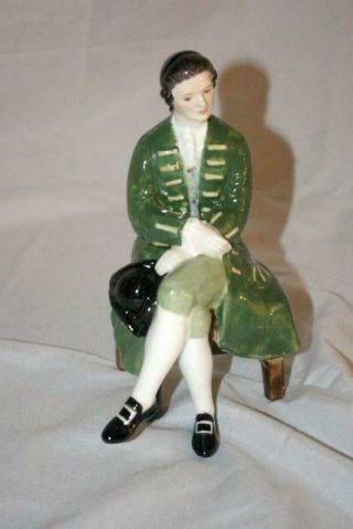 Royal Doulton A Gentleman From Williamsburg Figurine Hn 2227 6 3/8 "