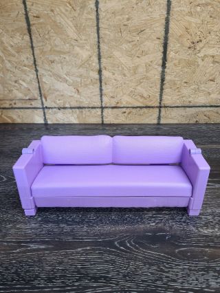 Barbie Dream House 2018 Purple Convertible Sofa Couch Bunk Bed Replacement Part