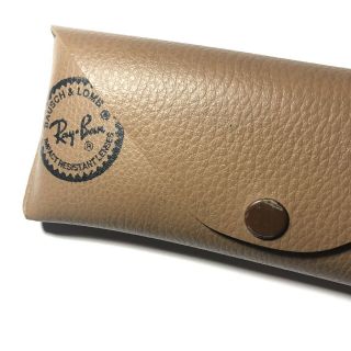 ✅ ✅ 20 Years Old - Ray - Ban Soft Brown Leather Case For Vintage Collectors