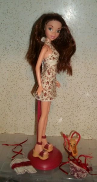 2002 My Scene Chelsea Barbie Doll “my City My Style ” Mattel Vguc