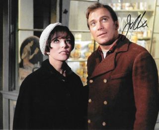 Joan Collins Signed 8x10 Photo Star Trek: The Origional Series 1
