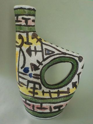Mid Century Modern Italy Pottery Vase