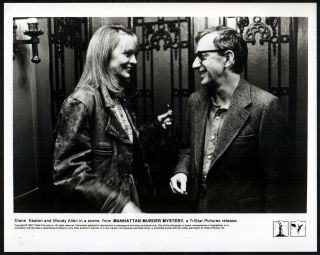 Manhattan Murder Mystery 1993 Woody Allen,  Diane Keaton 2 10x8 Stills