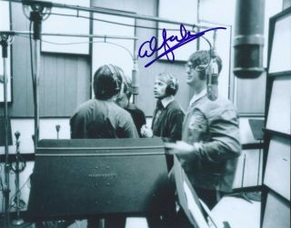 Al Jardine Signed Autographed 8x10 Photo The Beach Boys Recording Pet Sounds D
