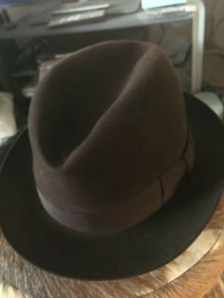 A Homburg Style Hat,  Once Owned By Peter O’toole
