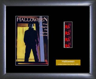 Halloween Film Cell Memorabilia Numbered Limited Edition