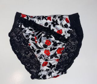 Vintage Valentino High Cut Lace Panties Size Medium