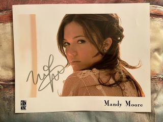 Mandy Moore Autographed Signed 8x10