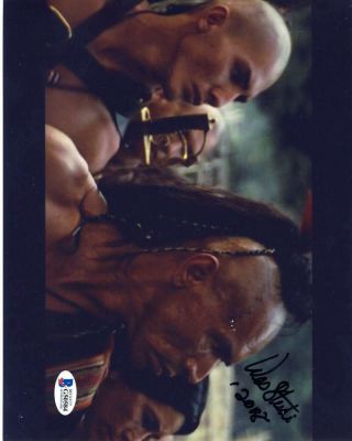 Wes Studi Bas Beckett Autograph 8x10 Last Of The Mohicans Photo Hand Signed