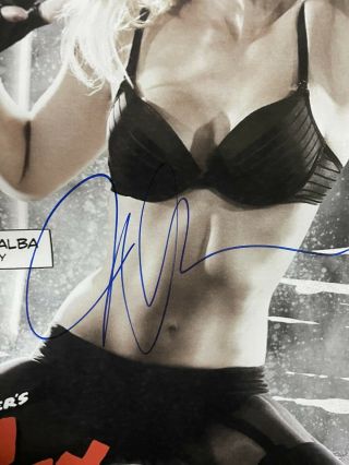 Jessica Alba Signed 11x17 Sin City A Dame To Kill For Poster Nancy Callahan 2