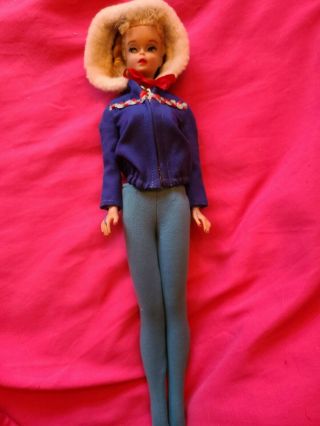Vintage Barbie Ski Queen Outfit Pants And Jacket No Doll