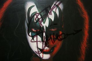 Kiss Gene Simmons Autographed Lp Vinyl (never Played) 1979
