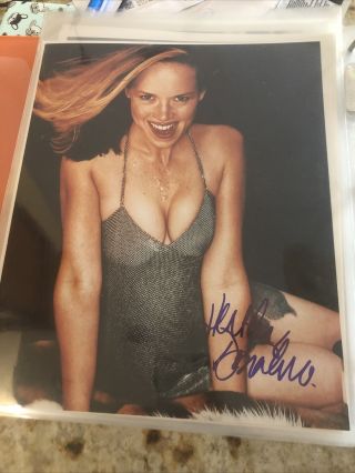 Heather Donahue Blair Witch Signed 8 X 10 In Person