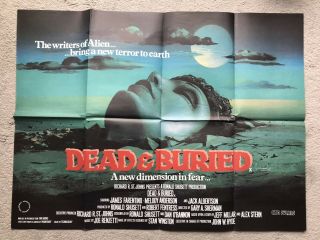 Dead And Buried (1981) Quad Film Poster