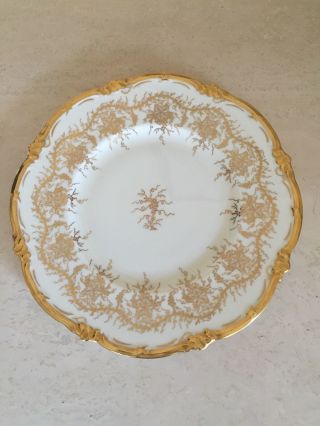 Royal Cauldon King ' s Plate White 10.  5 
