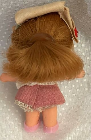 Vintage 1966 Mattel Liddle Kiddle Florence Niddle Doll Set 3507 Stroller Baby 3