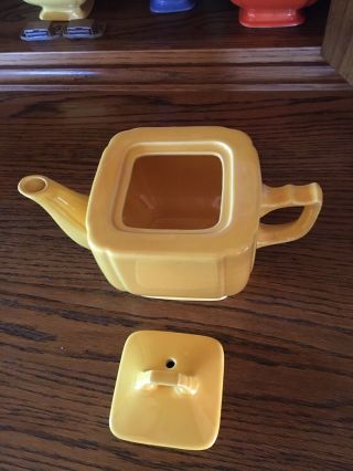 Vintage Homer Laughlin Riviera Tea Pot