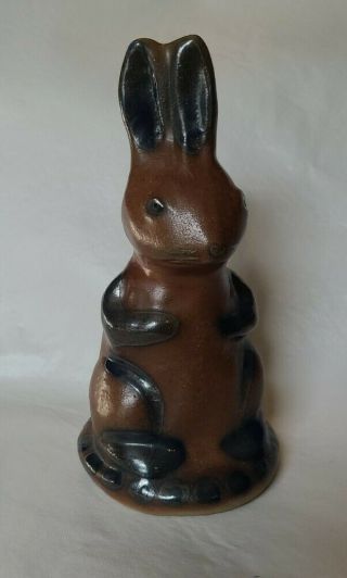 Beaumont Brothers Pottery Bbp 7” Rabbit Bank 1990 - Signed X - Jerry Beaumont (ab2 - 4