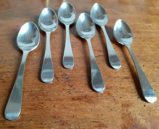 Set Of 6 Vintage Tea Spoons Epns A1 / Cutlery /spoons /tableware