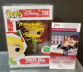 Funko Pop Disney Tinker Bell 719 Margaret Kerry Autograph Auto Jsa