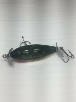 Vintage Creek Chub Frog Spot Injured Minnow - Great For Fishing Or Collector