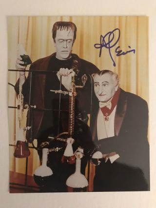 Al Lewis The Munsters Signed Autograph 8x10 Photo Authentic Grandpa & Herman