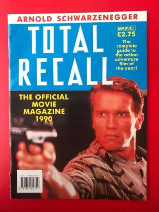 Total Recall 1980’s Video Shop Promo Items Arnold Schwarzenegger.