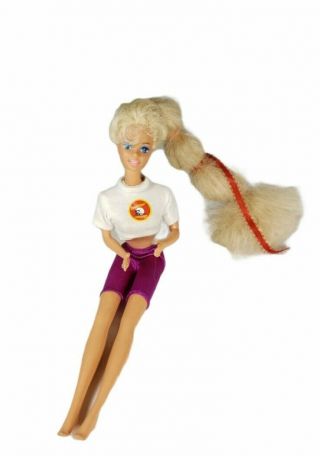 Vintage 1994 Baywatch Barbie Doll Mattel Twist Turn Long Blonde Hair C6