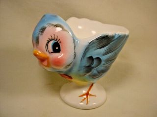 Vintage Geo Z Lefton Bluebird Egg Cup 286 Japan