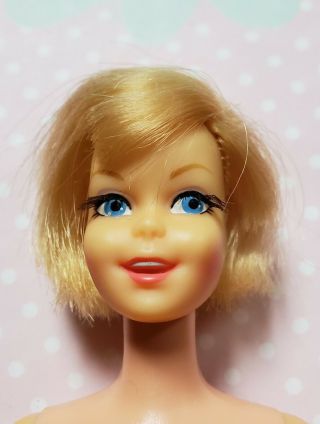 Mattel Vintage Vtg Blonde Casey Doll Nude Mod 1967 1960s Barbie Francie Tlc