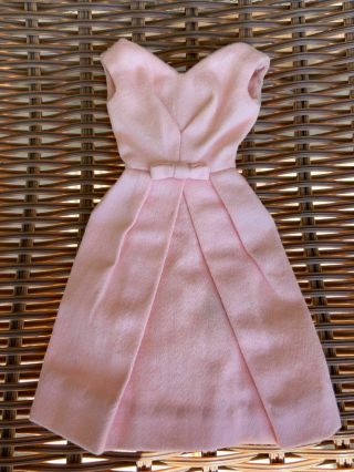 Vintage 1962/63 Barbie Campus Belle Fashion Pak Dress With Barbie Tag Beauitful
