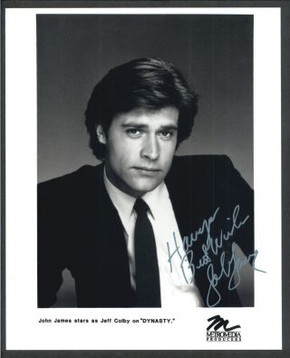 John James - Signed Autograph Movie Still - Dynasty
