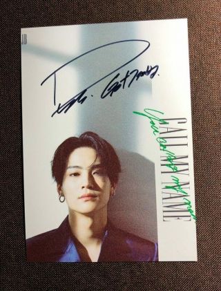 Got7 Signed By Jb Defsoul Autographed Photo Call My Name 5 7 K - Pop,  Tracking