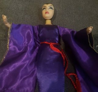 Disney Store Barbie Doll Snow White Evil Queen Articulated 11.  5” No Crown 3