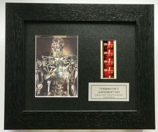 Terminator 2 Judgement Day V2 Limited Edition Filmcell Memorabilia