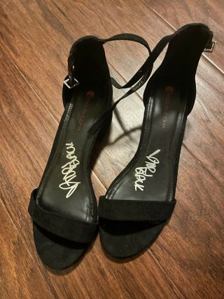 Tori Black Authentic Signed Autographed Owned & Worn Heels Shoes