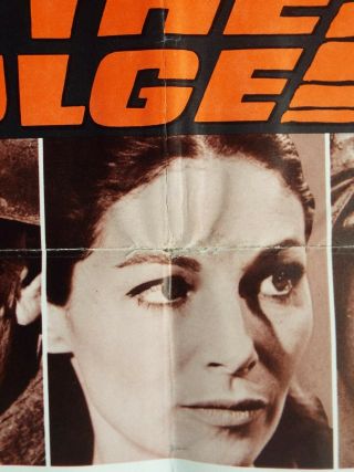 Battle of the Bulge 1966 Henry Fonda,  Robert Shaw US One Sheet Poster 2