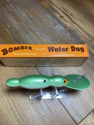 Vintage Fishing Lure Bomber Bait Water Dog Nos Great Texas Bas Bait Color