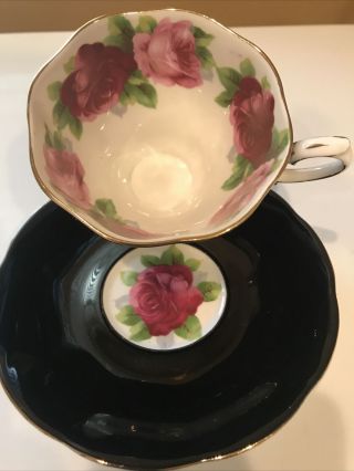 Vintage Royal Albert Crown China Old English Rose Teacup Saucer