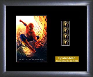 Spider - Man Film Cell Memorabilia - Numbered Limited Edition