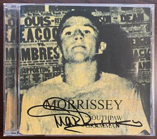 Morrissey Southpaw Grammar Cd Signed Autographed