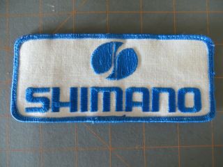 Vintage Shimano Fishing Patch - 5 3/4 X 2 1/2 Inch