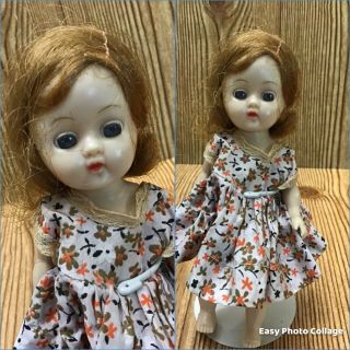 Vintage Cosmopolitan Ginger Doll Slw In Tagged Dress