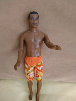 Mattel African American Ken Male Barbie Doll 1968 Body & 1991 Head Vintage