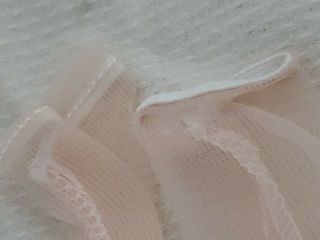 Vintage Cissy doll nylon stockings Replacement accessory pink back seam 7 